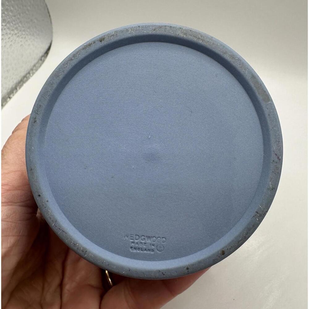 Wedgwood Jasperware Dancing Hours Jar LID MADE IN ENGLAND - Picture 6 of 8